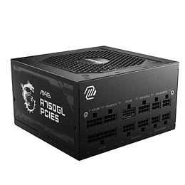 Fuente de Poder 750W - MSI - 80 Plus Gold