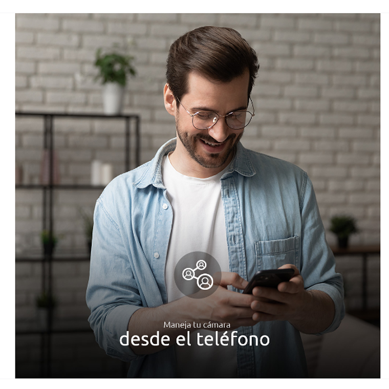 Cámara inteligente Wi-Fi con proyector 5