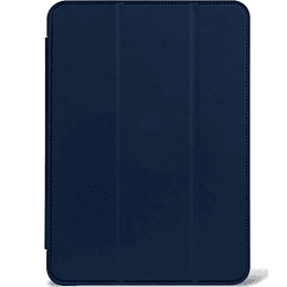 Funda folio slim cuero vegano para iPad Pro 11 5ta Gen  Decoded Azul Marino