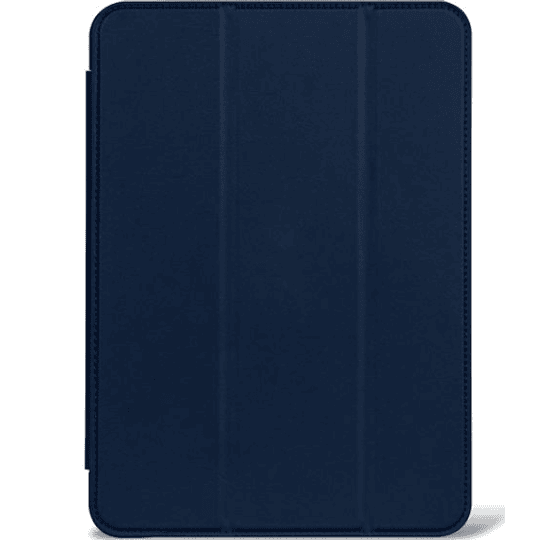 Funda folio slim cuero vegano para iPad Pro 11 5ta Gen  Decoded Azul Marino