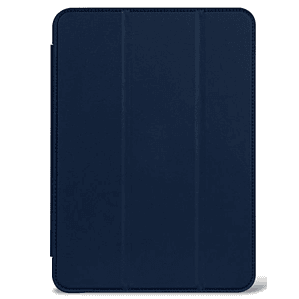 Funda folio slim cuero vegano para iPad Air 10.9 6ta gen Decoded Azul Marino