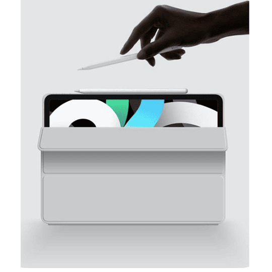 Funda folio slim cuero vegano para iPad Air 10.9 6ta gen  Decoded Lavanda