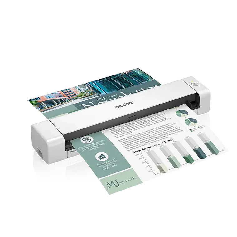Escáner Brother DS740D | Portátil A4 Duplex Color 4