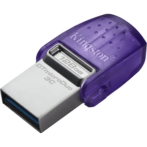 Unidad flash USB 128 GB | Kingston DataTraveler microDuo 3C USB 3.2 