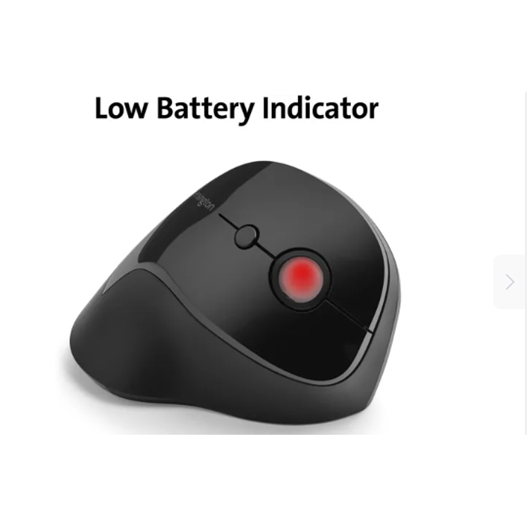 Mouse Kensington Vertical Pro Fit Inalámbrico (USB, 1600DPI, Negro) 4