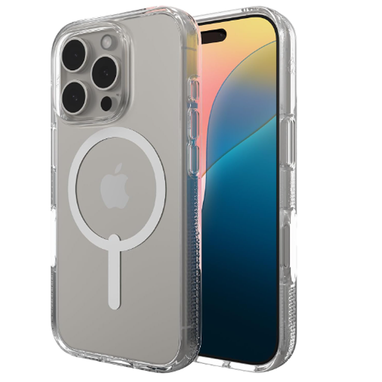 Funda Crystal Palace Snap Magsafe iPhone 16 Pro Zagg Jim 1