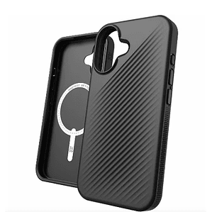 Funda Luxe Snap Magsafe iPhone 16 Zagg negro