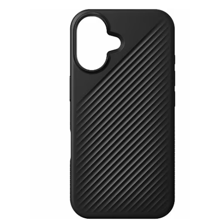 Funda Luxe Snap Magsafe iPhone 16 Zagg negro 2