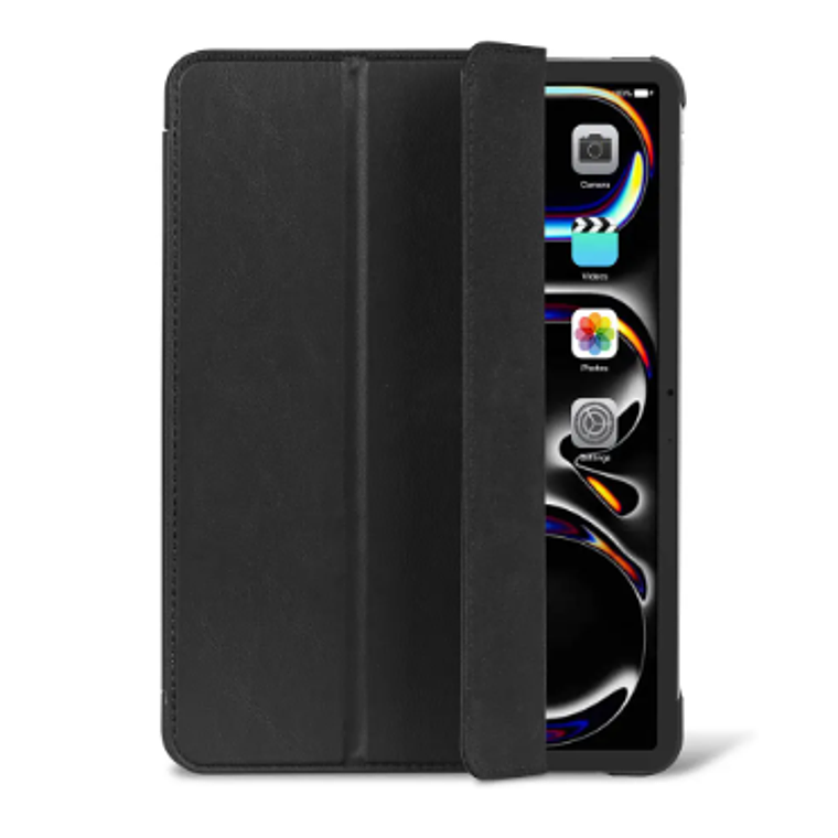 Funda folio slim cuero vegano para iPad Air 12.9 1ra Gen Decoded Gris 2