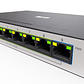 Switch 10 puertos Nexxt VertexV900P 9 Port POE+ Gigabit Switch 120W - Miniatura 2