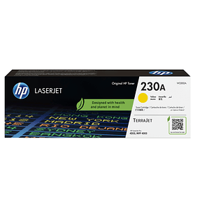 Cartucho de toner HP LaserJet 230A - Color Amarillo W2302A
