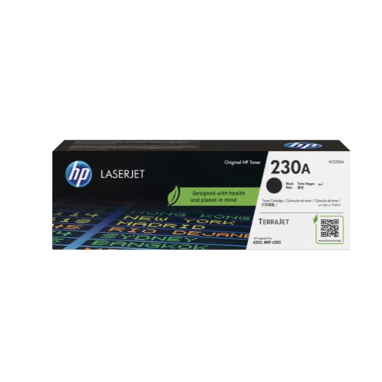 Cartucho de toner HP 230A - Color Negro LaserJet  (W2300A) 1