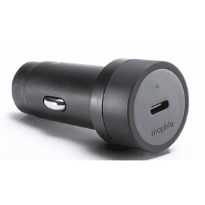 Cargador de auto USB-C 30W Sustentable Mophie negro