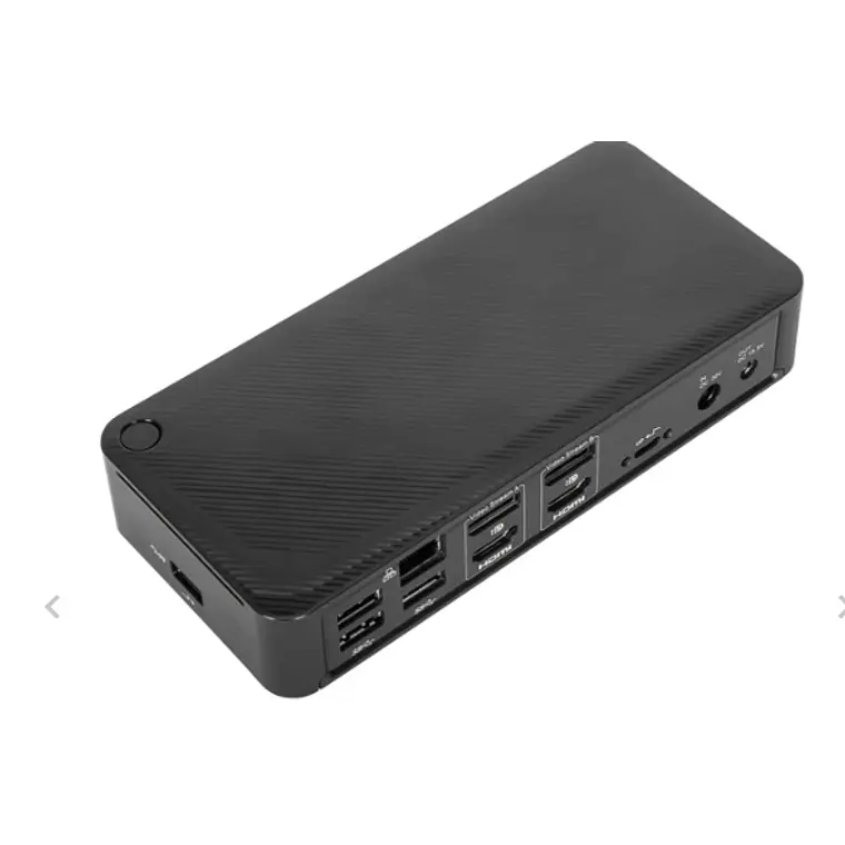 Estación de acoplamiento universal USB-C DV4K con suministro de energía de 100 W 1