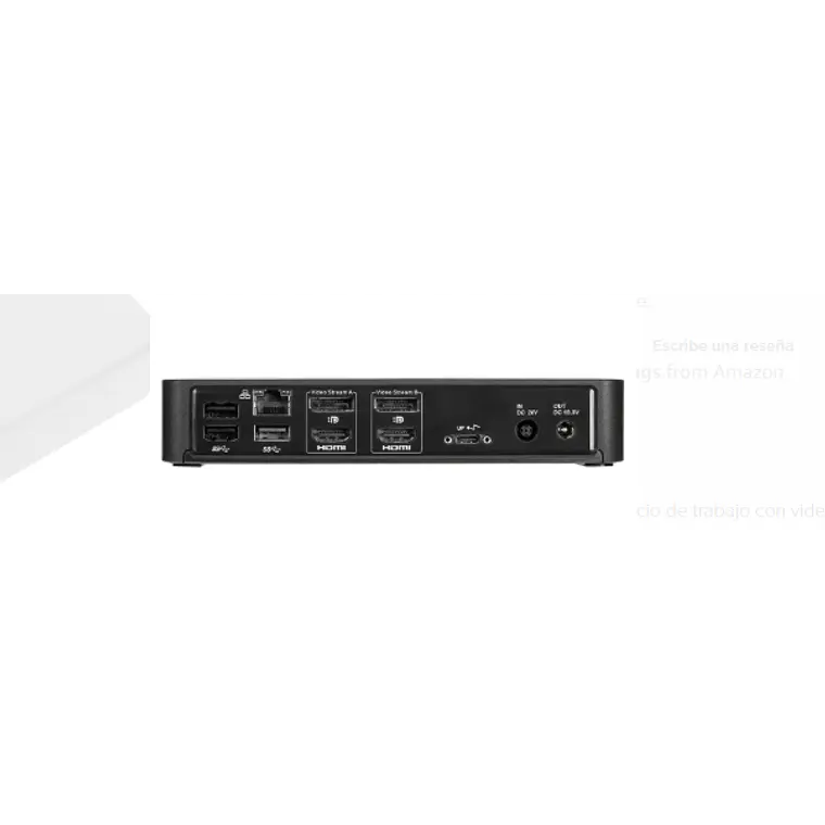Estación de acoplamiento universal USB-C DV4K con suministro de energía de 100 W 2