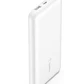 Batería 10.000 mAh 2xUSB-A 1xUSB-C 15W Belkin blanco - Miniatura 1