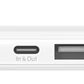 Batería 10.000 mAh 2xUSB-A 1xUSB-C 15W Belkin blanco - Miniatura 3