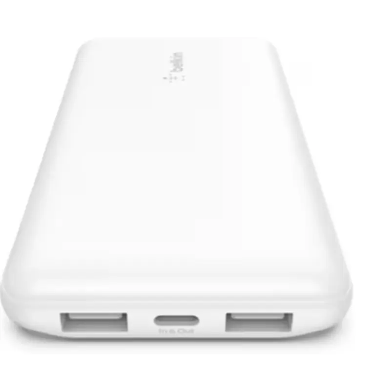 Batería 10.000 mAh 2xUSB-A 1xUSB-C 15W Belkin blanco 4