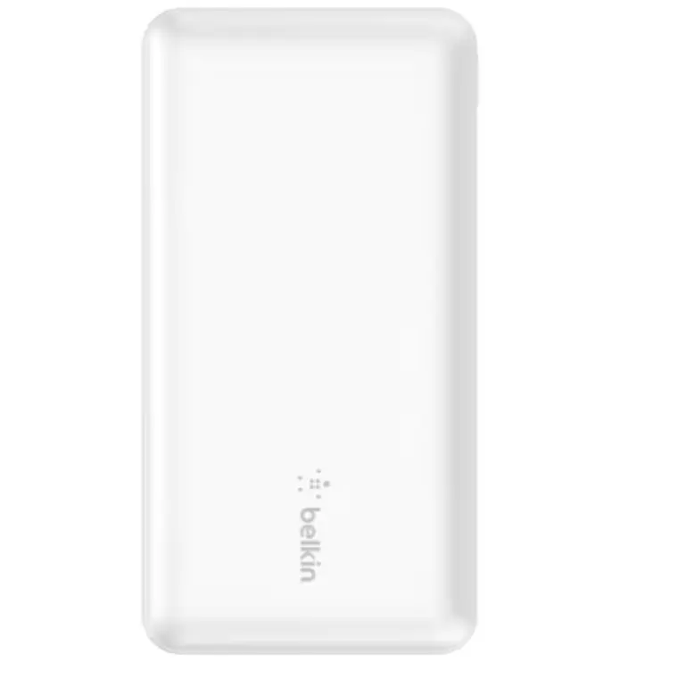 Batería 10.000 mAh 2xUSB-A 1xUSB-C 15W Belkin blanco 5