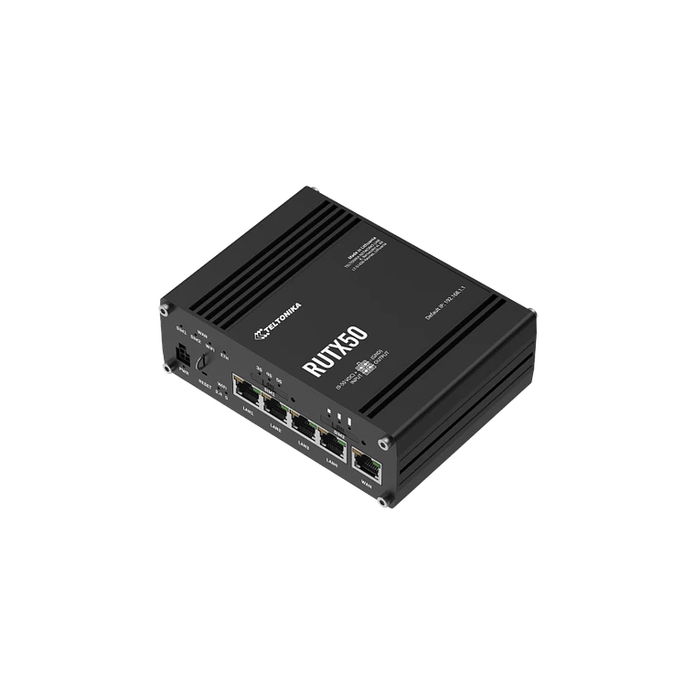 Router  RUTX50 Celular Industrial 4G LTE CAT 20 / 5G  3