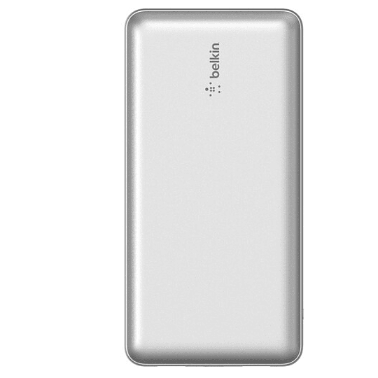 Batería portátil BoostCharge de Belkin (20 000 mAh, color plateado)