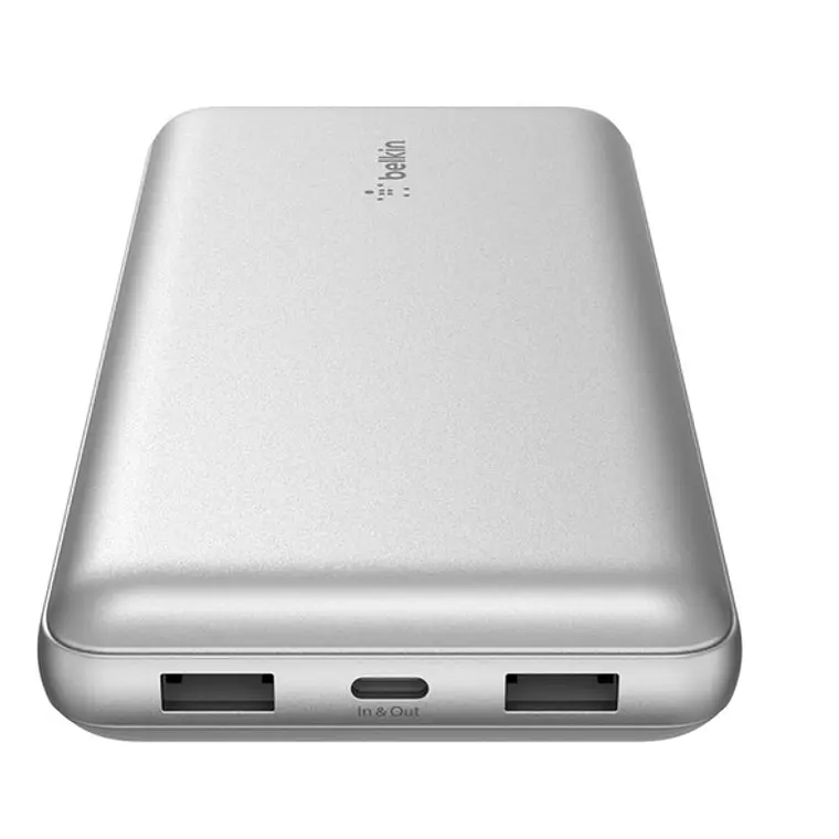 Batería externa 20.000 mAh | portatil BoostCharge de Belkin plateado 3