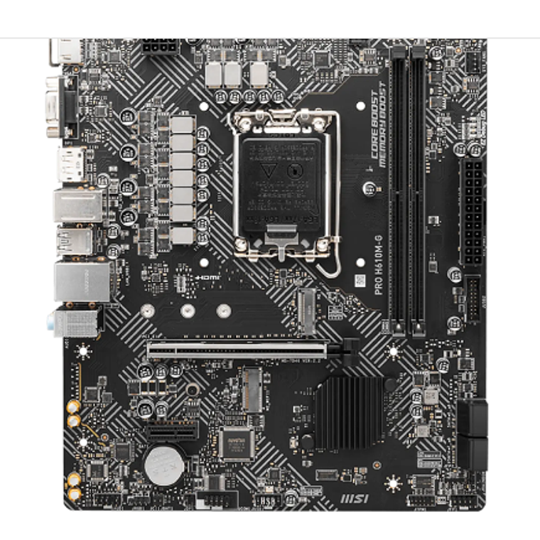 Placa Madre MSI Pro H610M-G WiFi DDR5 Bulk Socket LGA 1700 PCIe 4.0 2