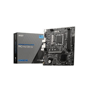 Placa Madre MSI Pro H610M-G WiFi DDR5 Bulk Socket LGA 1700 PCIe 4.0
