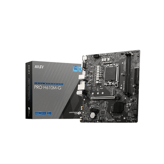 MSI Placa Madre Pro H610M-G WiFi DDR5 Bulk Socket LGA 1700 PCIe 4.0