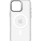 Funda plastico reciclado Magsafe iPhone 16 Pro Max Decoded blanco/transparente - Miniatura 2
