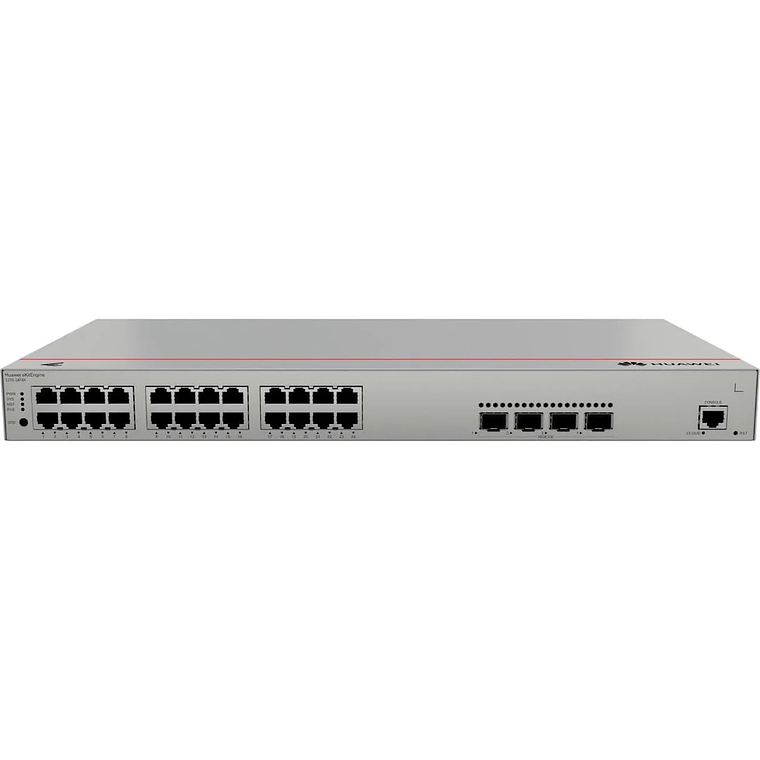 Switch 24 puertos Huawei S310-24P4X Gigabit Ethernet (10/100/1000) (PoE) 1U 4