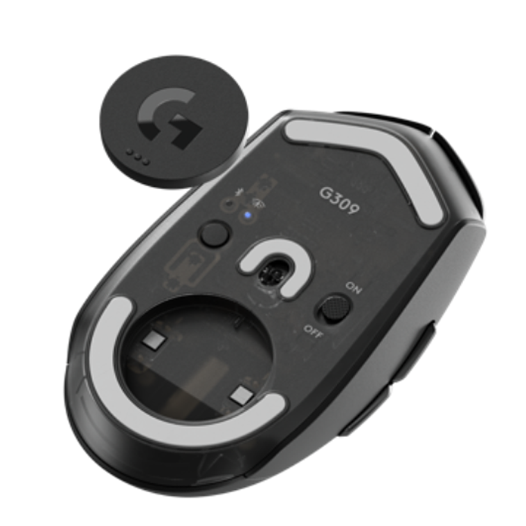 Mouse Gamer Inalámbrico Logitech G309 LIGHTSPEED, Sensor Hero 25K, 2.4GHz/BT, Black 5