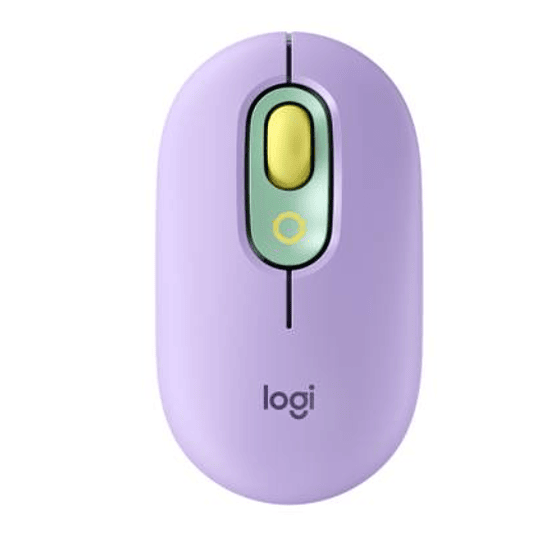 Mouse Logitech POP Wireless (4.000dpi, Bluetooth/ Dongle USB, Morado)