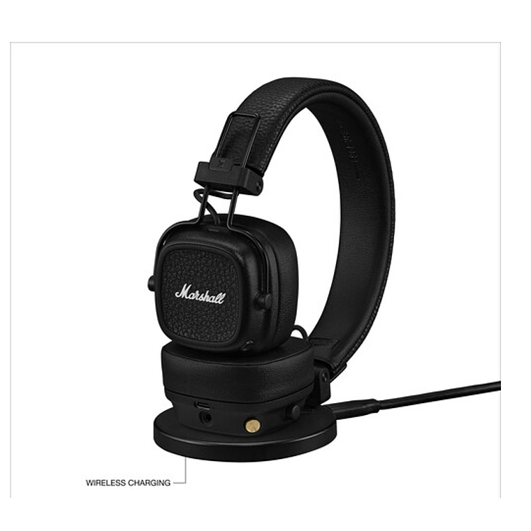 Auriculares inalámbricos Marshall Major V - Bluetooth  ( negros) 4