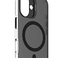 Funda plastico reciclado Magsafe iPhone 16 Decoded negro/transparente - Miniatura 2