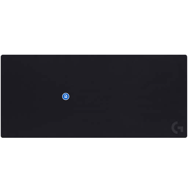Alfombrilla extragrande (XL) de mouse G840 para juegos Logitech G G840, 400x900x3mm 1