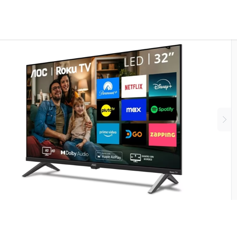 Televisor 32“ Smart TV AOC Roku LED HD 3