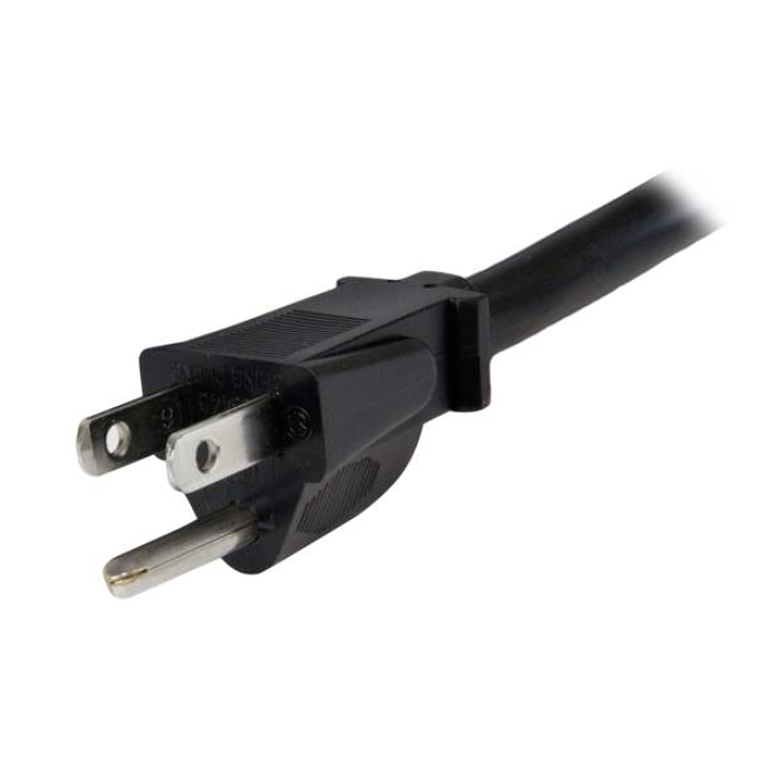 Cable de alimentación resistente de 10 pies (9.8 ft), CA NEMA 5-15P a C19, 15A 125V, 14AWG 4