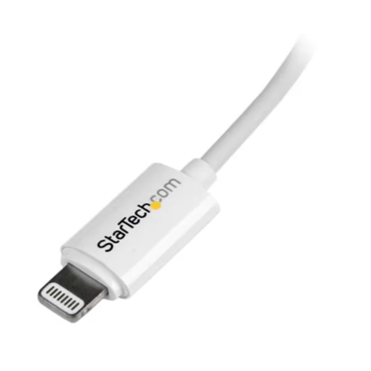 Cable de 2m Lightning de 8 Pin a USB A 2.0 para Apple iPod iPhone iPad - Blanco 4