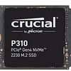 Disco duro 2TB interno SSD | Crucial PCIe NVMe Crucial P310 Gen 4 M.2 2230