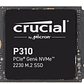 Disco duro 2TB interno SSD | Crucial PCIe NVMe Crucial P310 Gen 4 M.2 2230 - Miniatura 1