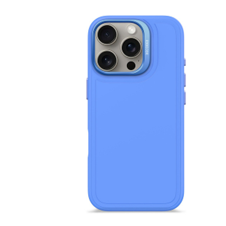 Funda resina Magsafe iPhone 16 Pro Decoded azul 1