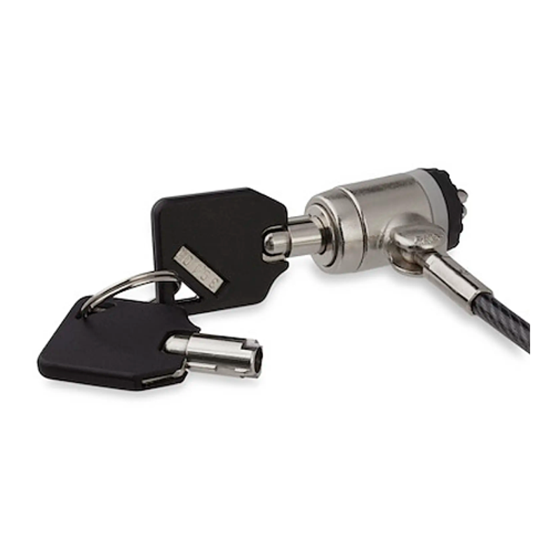 Cable de Seguridad de Acero de 2m con candado para PC 1