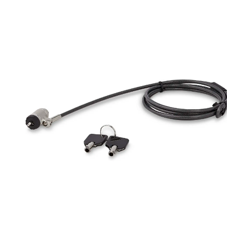 Cable de Seguridad de Acero de 2m con candado para PC 3
