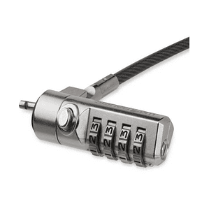 Candado de Notebook con Combinación de 4 Dígitos para Portátiles StarTech 