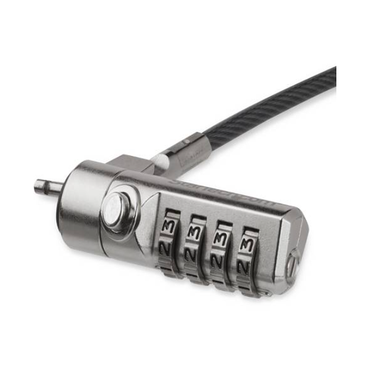 Candado de Notebook con Combinación de 4 Dígitos para Portátiles StarTech  1