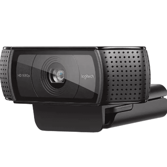 Cámara Web Logitech HD Pro C920e con Micrófono (1080p, 30fps, USB 3.0, Negro)