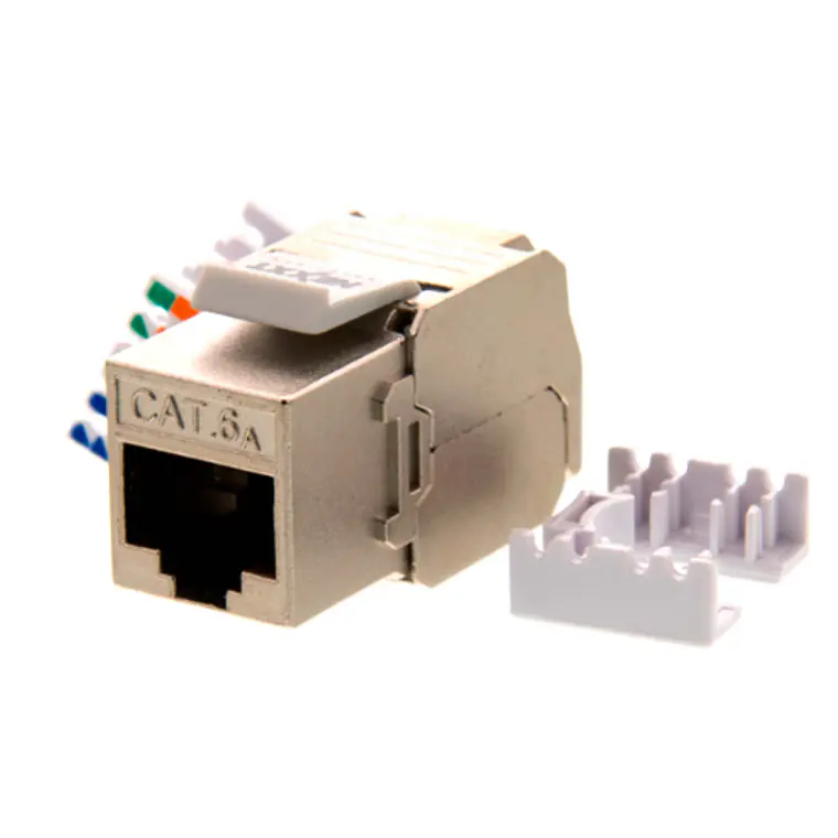 Módulo Keystone Jack RJ45 Cat6a 1