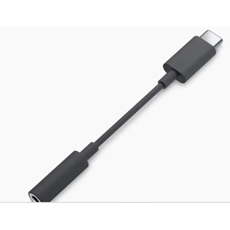Adaptador Rugged USB-C a Aux 3.5mm Dusted negro 1