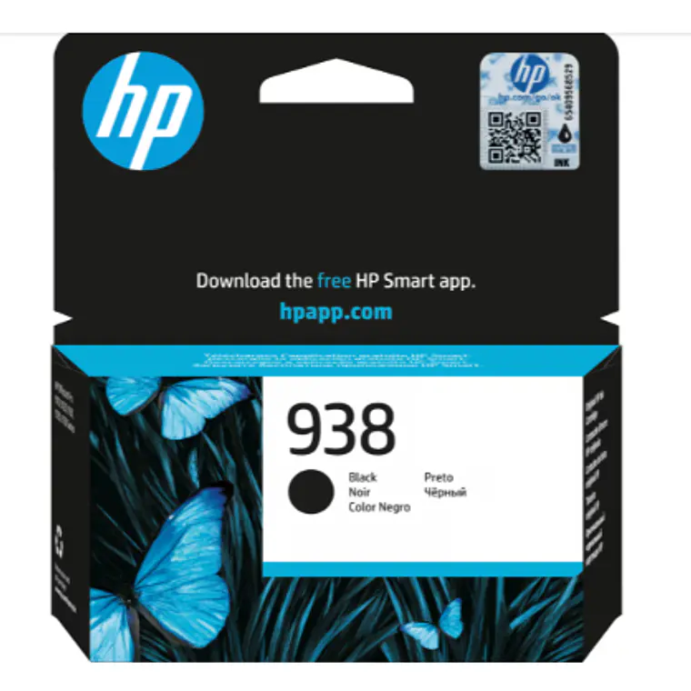 Cartucho de tinta HP 938 Color Negro 1